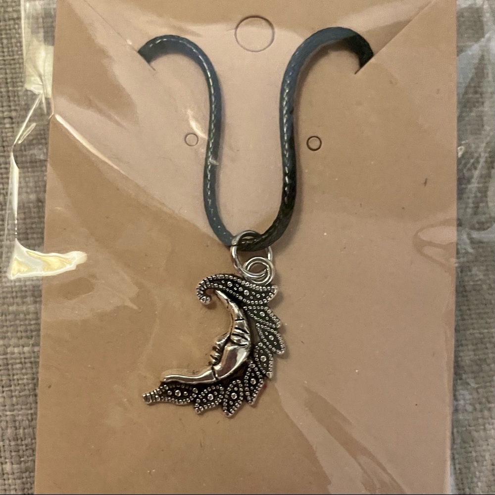 Moon Pendant Necklace